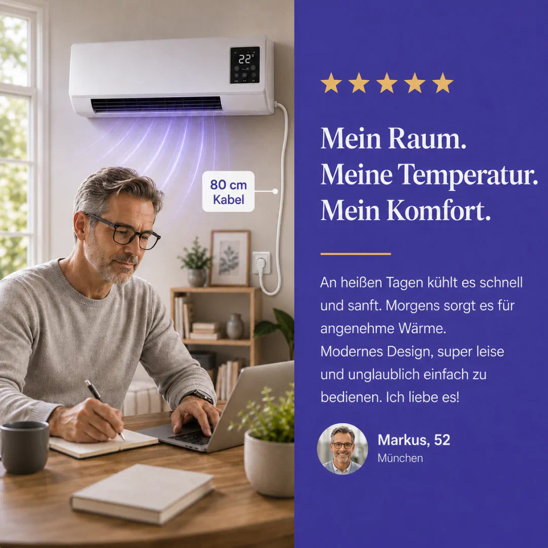 LifeGauge Breeze Erfahrungen zur Raumtemperatur und zum persönlichen Komfort